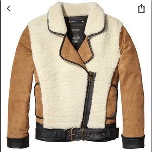 NWT Teddy Suede Jacket